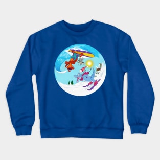 Blizzard Beach Typhoon Lagoon Crewneck Sweatshirt